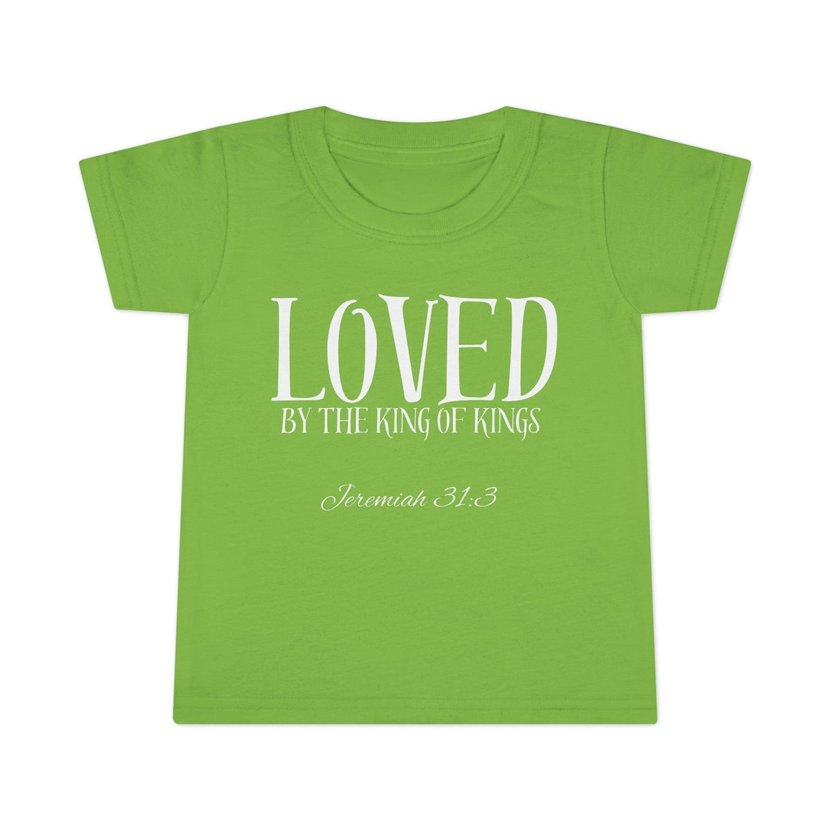 LOVED By The Kings of Kings Toddler T-shirt-Children's Clothing-KVOM