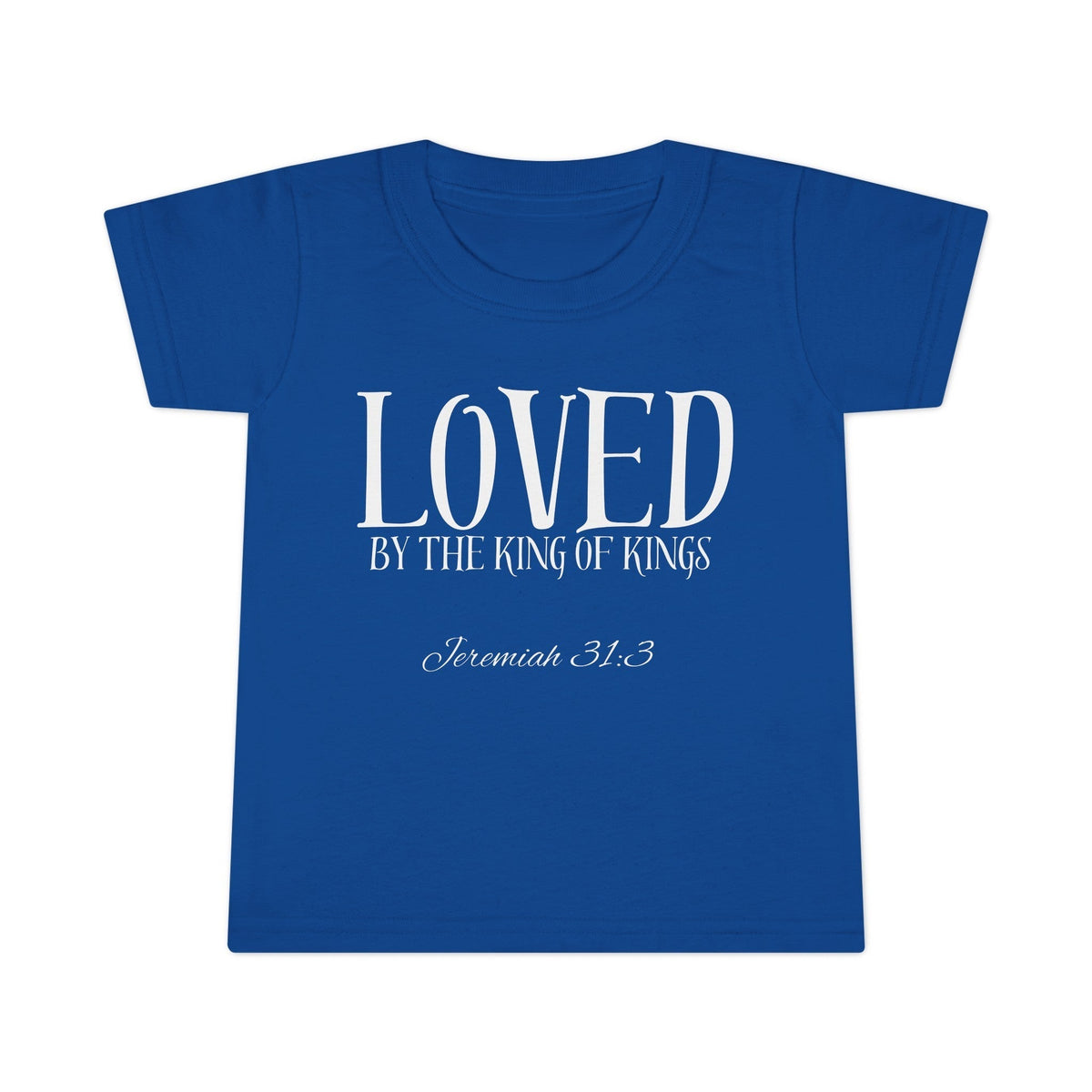 LOVED By The Kings of Kings Toddler T-shirt-Children's Clothing-KVOM