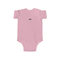 Like & Follow Jesus Infant Jersey Bodysuit-Children's Clothing-KVOM