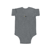 Like & Follow Jesus Infant Jersey Bodysuit-Children's Clothing-KVOM