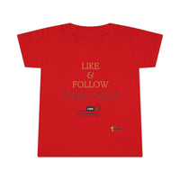 Like & Follow Jesus Toddler T-shirt-Children's Clothing-KVOM