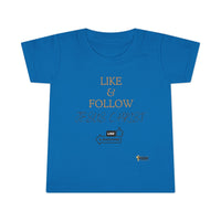 Like & Follow Jesus Toddler T-shirt-Children's Clothing-KVOM