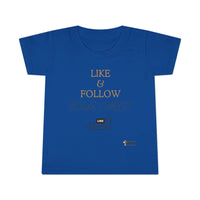 Like & Follow Jesus Toddler T-shirt-Children's Clothing-KVOM