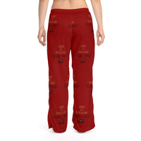 Like & Follow Jesus Women's Comfy Pants, Red-KVOM