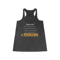 Loving Myself & Jesus Sunflowers Women's Flowy Tank-KVOM