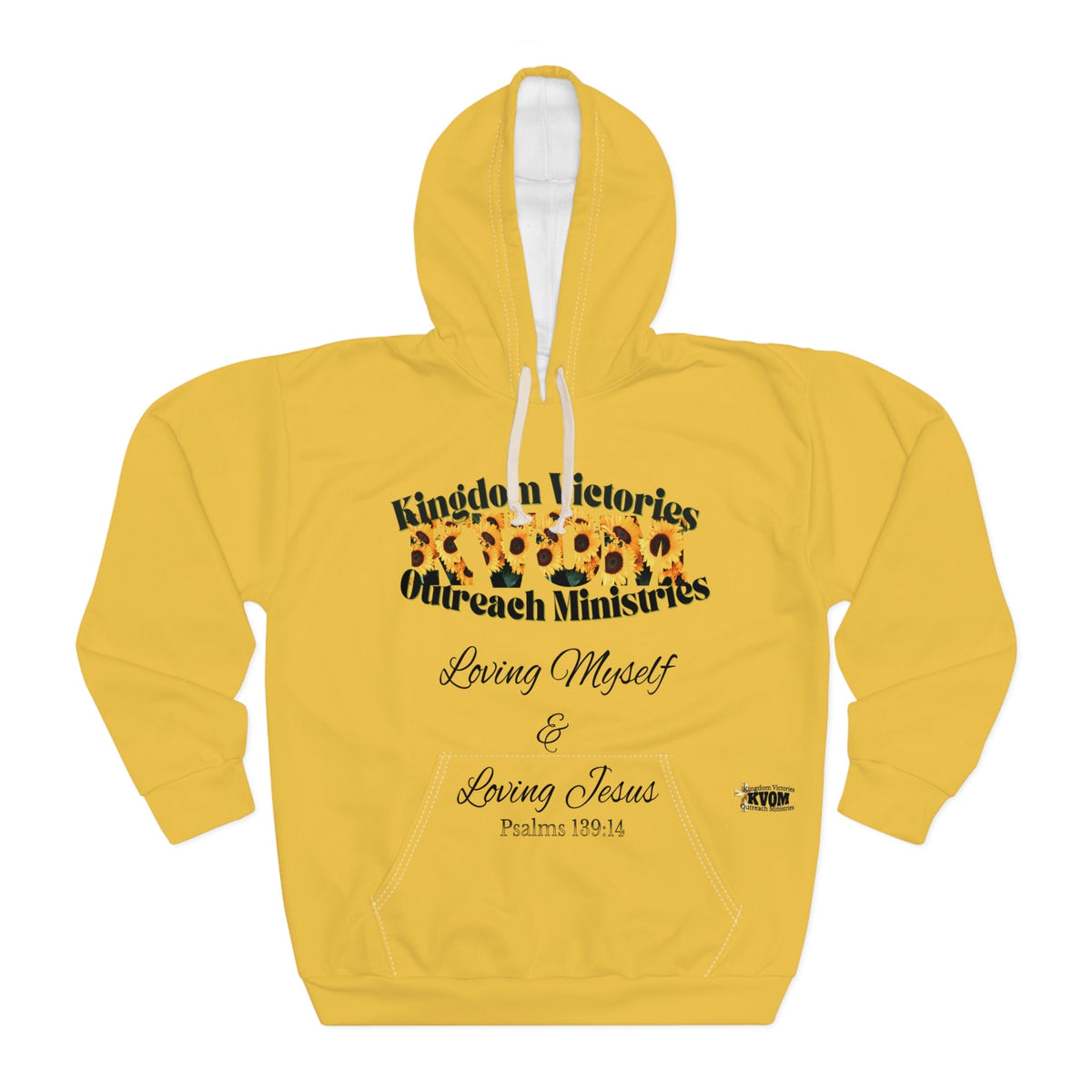 Loving Myself & Jesus Sunflowers Women's Hoodie-KVOM