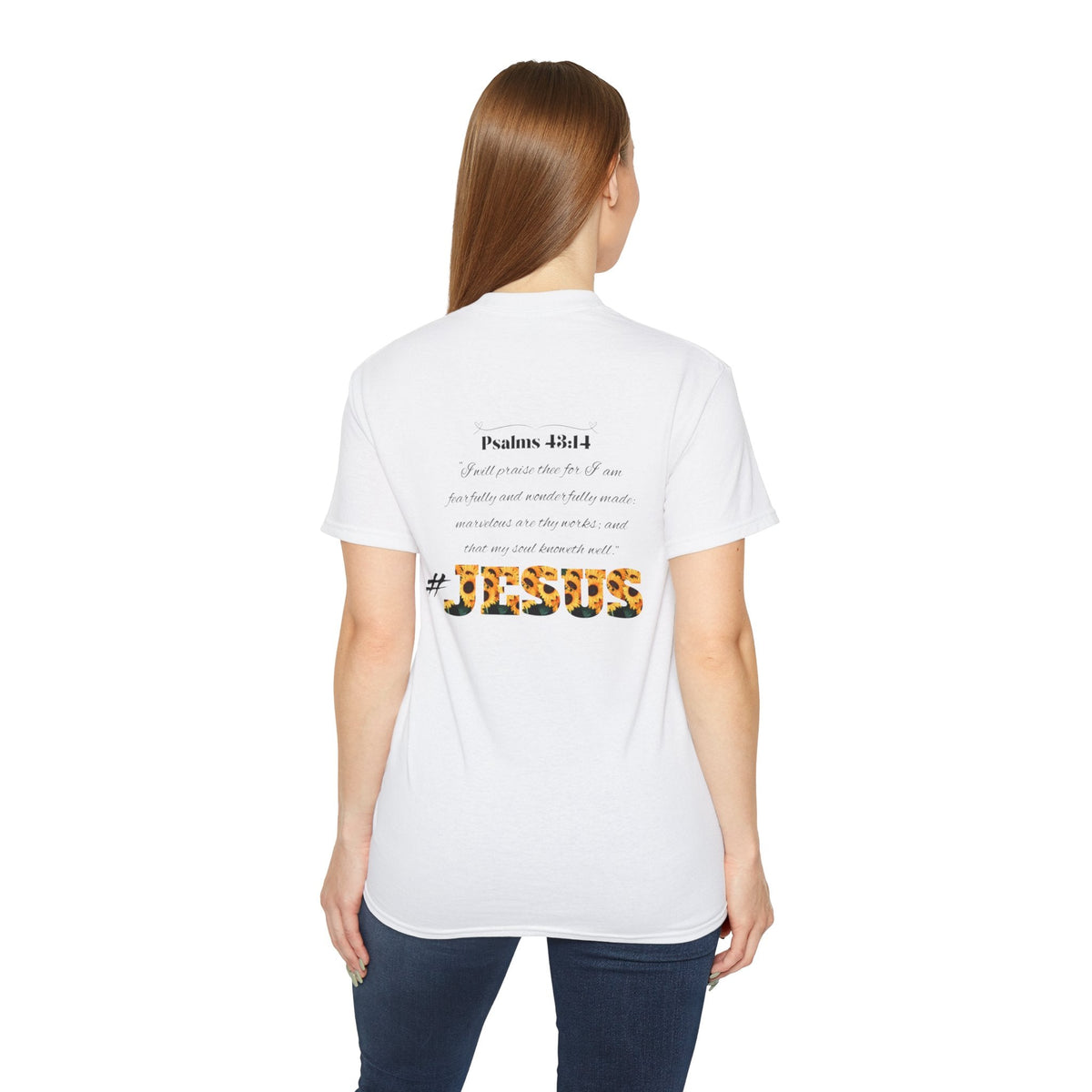 Loving Myself & Jesus Sunflowers Women's Relaxed T-Shirt-KVOM