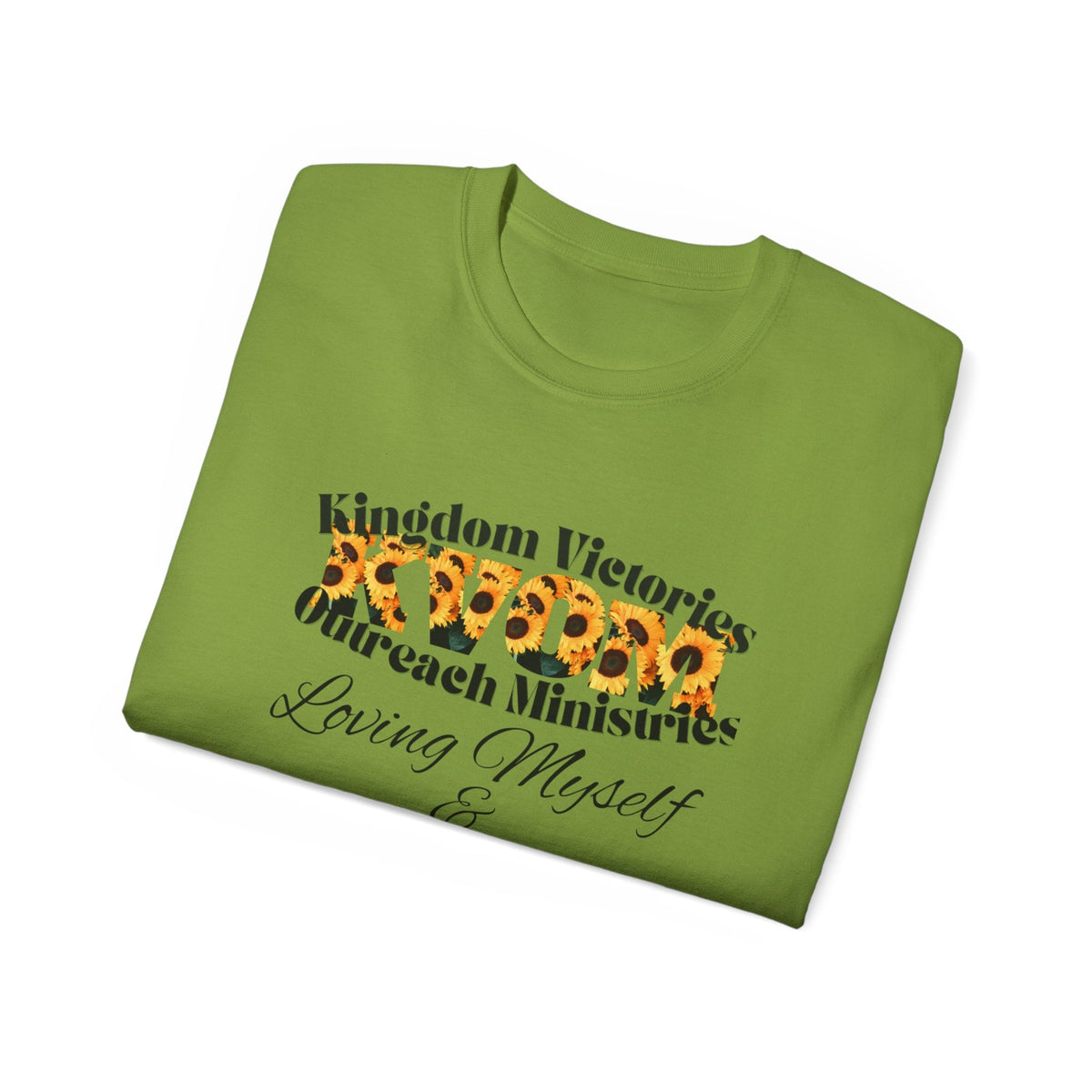 Loving Myself & Jesus Sunflowers Women's Relaxed T-Shirt-KVOM