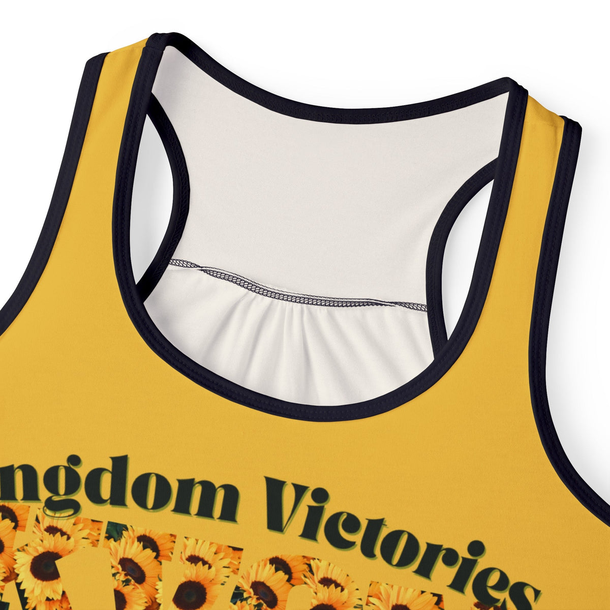 Loving Myself & Jesus Sunflowers Women's Tank Top-KVOM