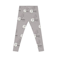 Make His Praise GLORIOUS Women's Casual Leggings Grey-KVOM