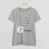 Make His Praise GLORIOUS Women's Short Sleeve Shirt-KVOM