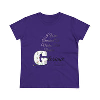 Make His Praise GLORIOUS Women's Short Sleeve Shirt-KVOM