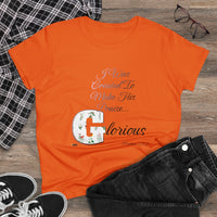 Make His Praise GLORIOUS Women's Short Sleeve Shirt-KVOM