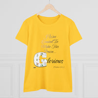 Make His Praise GLORIOUS Women's Short Sleeve Shirt-KVOM