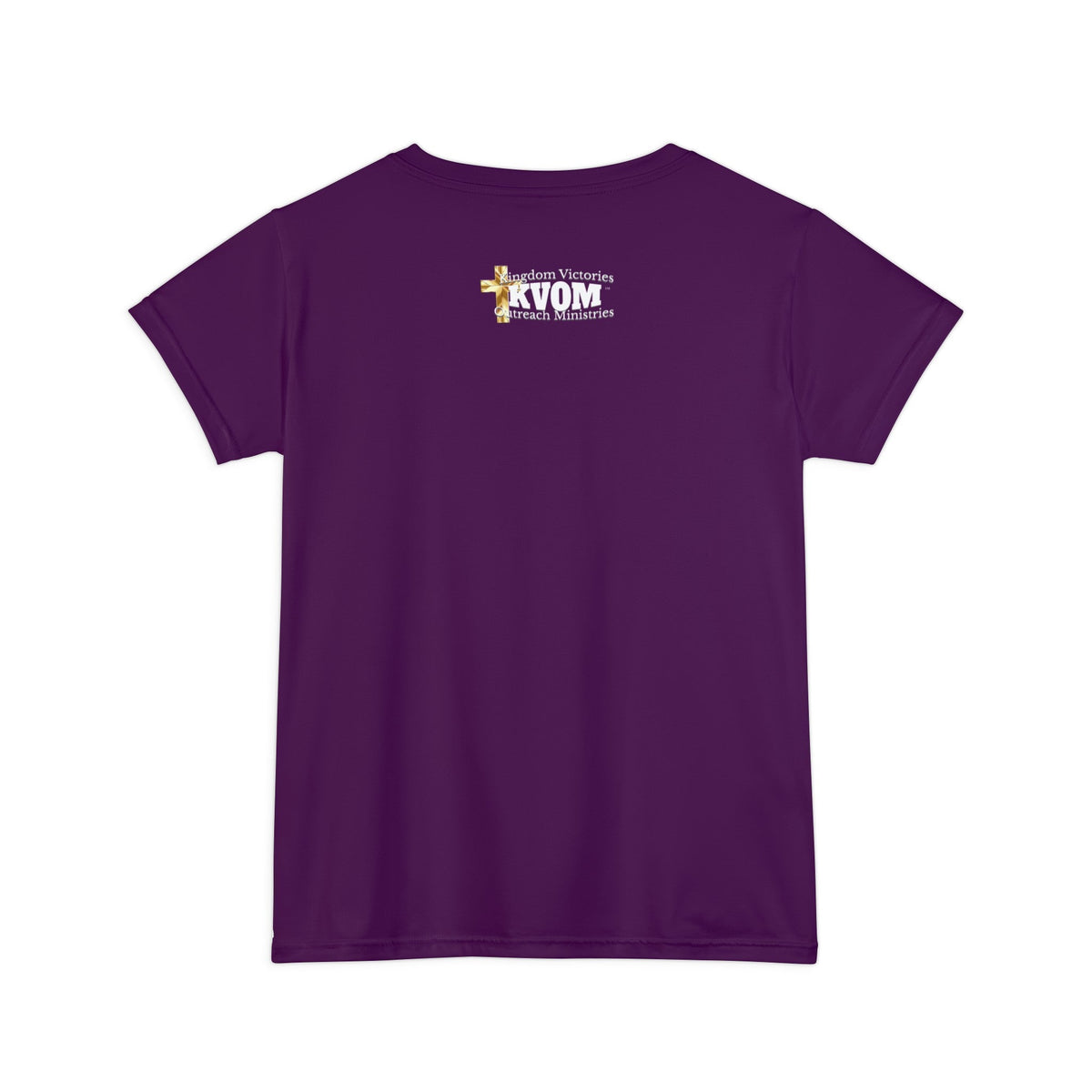 My Soul Doeth MAGNIFY The Lord Women's Shirt Drk Purple-KVOM