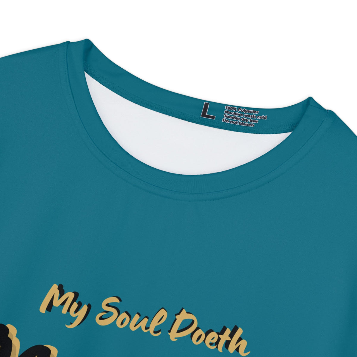 My Soul Doeth MAGNIFY The Lord Women's Short Sleeve Shirt Jade-KVOM