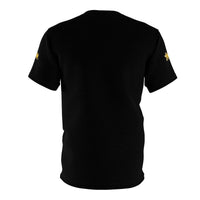 NEWLY RELEASED Unisex T-Shirt Black & Yellow-KVOM