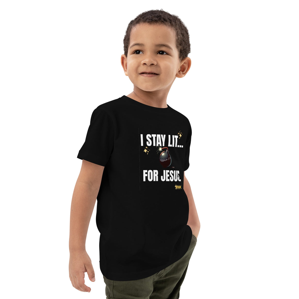 Organic cotton kids t-shirt-Children's Clothing-KVOM