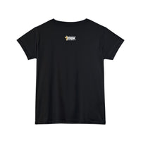 PERIODT. Word of Fire Women's Short Sleeve Shirt, Black-KVOM