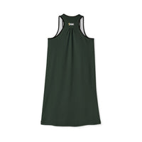 Savage In Prayer Women's Lengthy Dress, Forest Green-KVOM