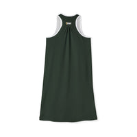 Savage In Prayer Women's Lengthy Dress, Forest Green-KVOM