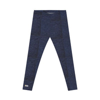 Savage in Prayer Women's Leggings, Indigo Denim-KVOM