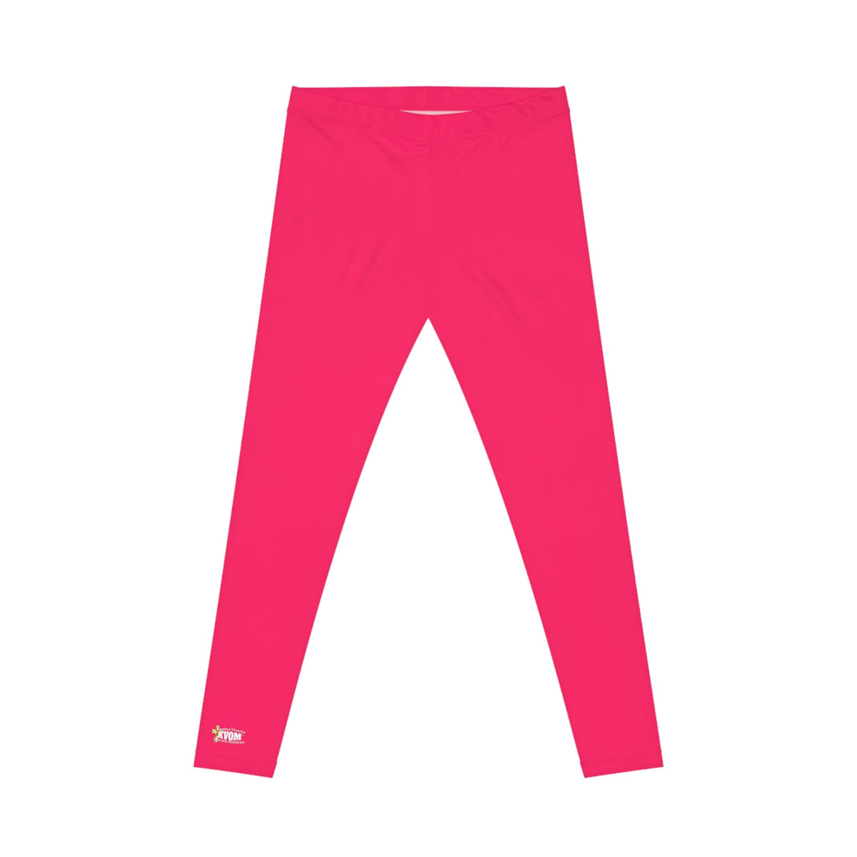 Savage in Prayer Women's Leggings, Siren Alarm Pink-KVOM