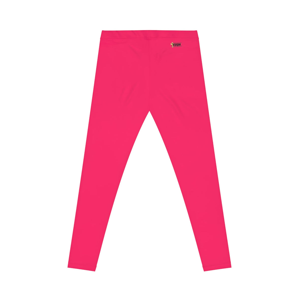 Savage in Prayer Women's Leggings, Siren Alarm Pink-KVOM