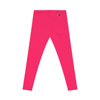 Savage in Prayer Women's Leggings, Siren Alarm Pink-KVOM