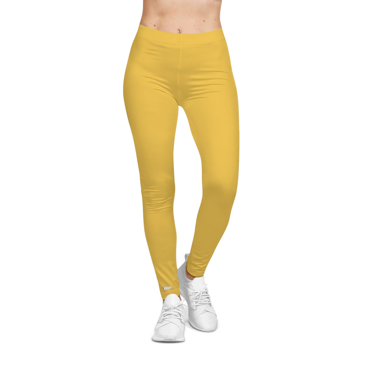 Savage in Prayer Women's Leggings, Yellow Gaze-KVOM