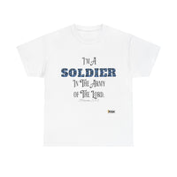 Soldier in The Army of The Lord T-Shirt, Blue Camo-KVOM