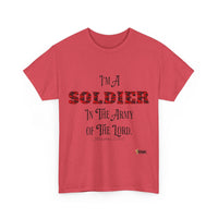 Soldier in The Army of The Lord T-Shirt, Red Camo-KVOM