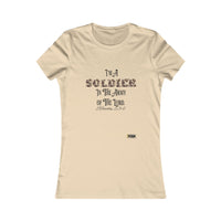 Soldier in The Army of The Lord Women's Tee, Brown Camo-KVOM