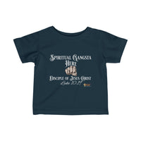 Spiritual Gangsta Infant Jersey Tee Light Fist-Children's Clothing-KVOM