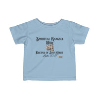 Spiritual Gangsta Infant Jersey Tee Light Fist-Children's Clothing-KVOM