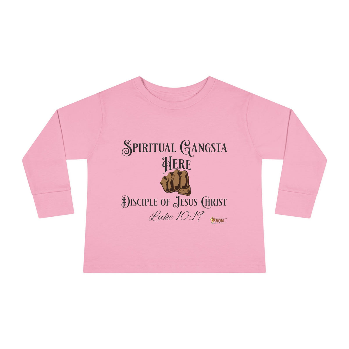 Spiritual Gangsta Toddler Long Sleeve Tee