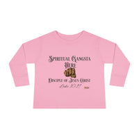 Spiritual Gangsta Toddler Long Sleeve Tee