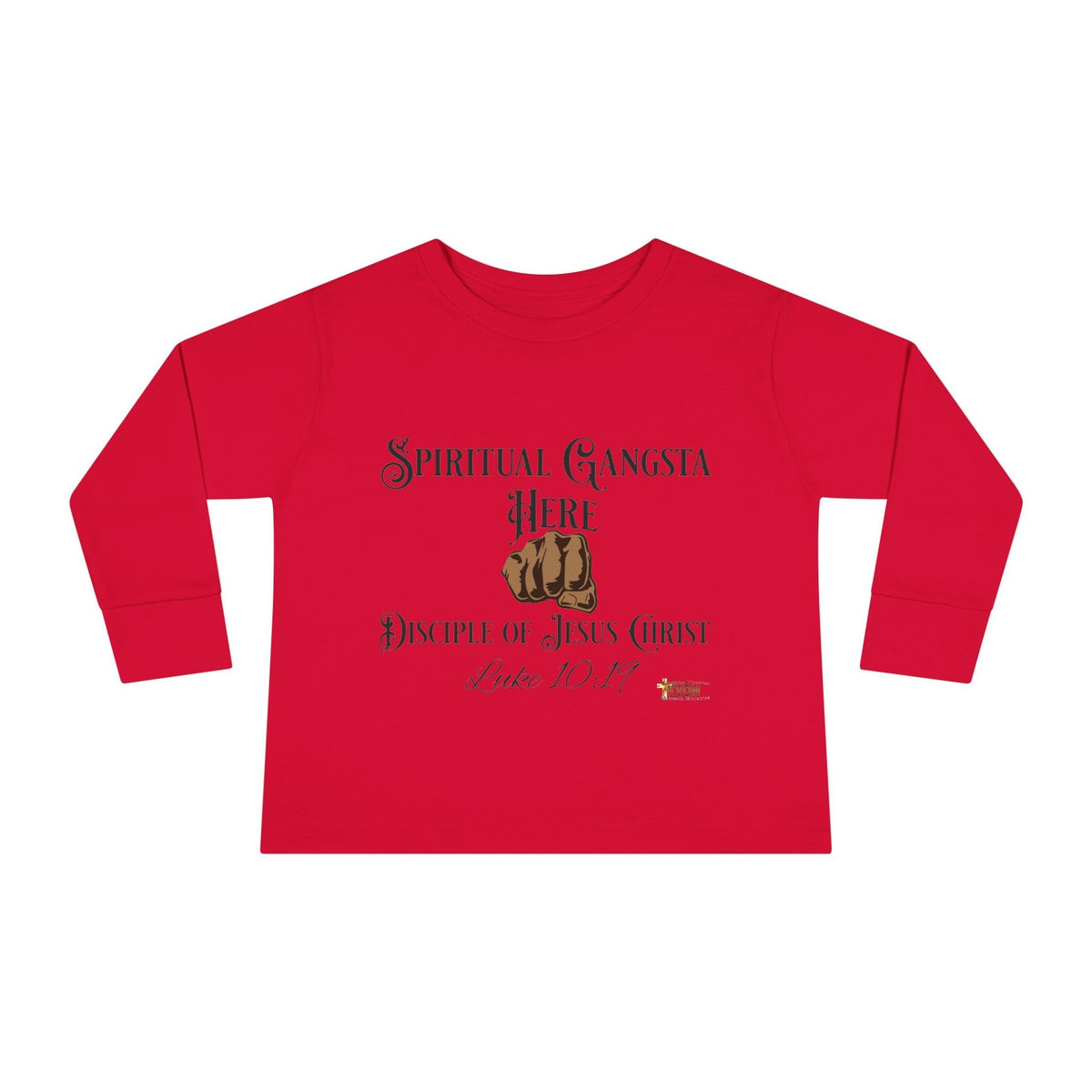 Spiritual Gangsta Toddler Long Sleeve Tee