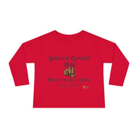 Spiritual Gangsta Toddler Long Sleeve Tee