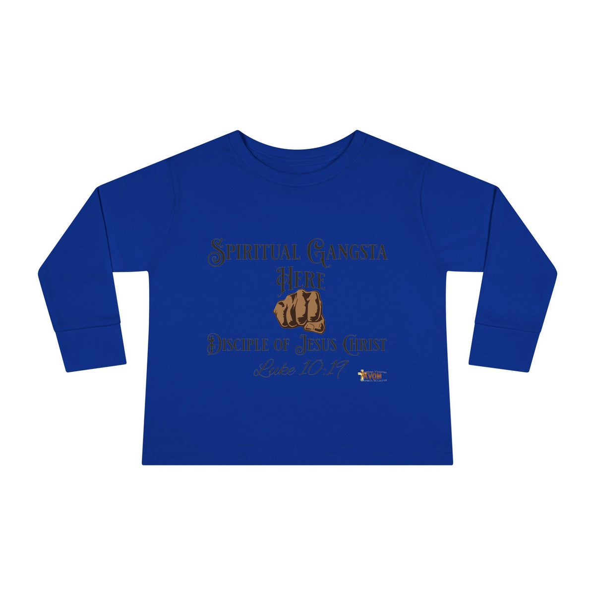 Spiritual Gangsta Toddler Long Sleeve Tee