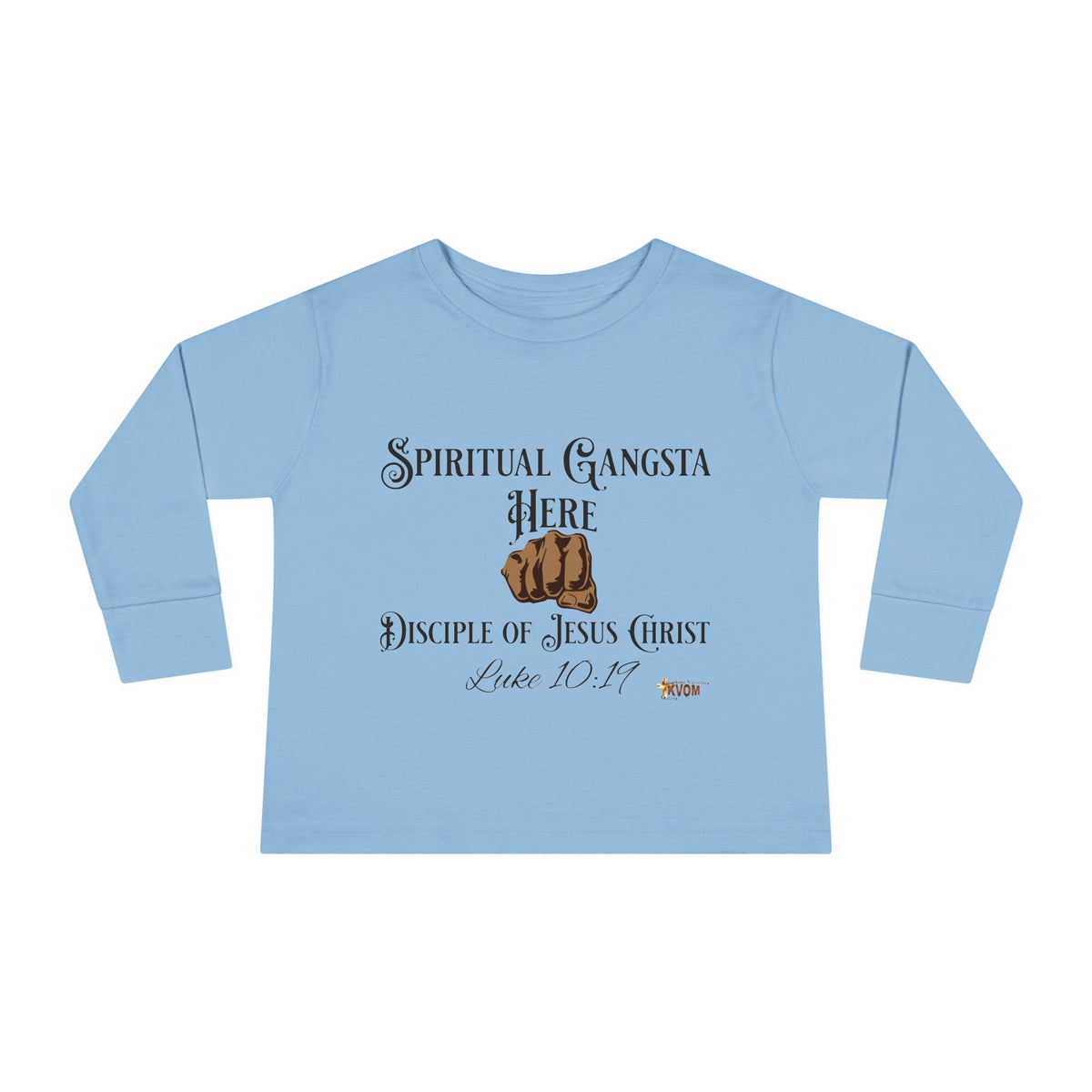 Spiritual Gangsta Toddler Long Sleeve Tee