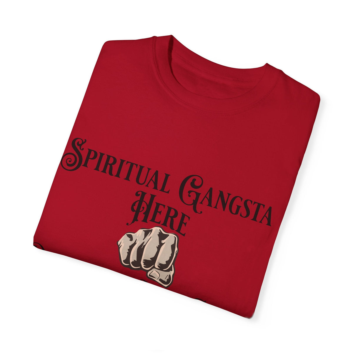 Spiritual Gangsta Unisex Relaxed Fit T-shirt Light Fist-KVOM