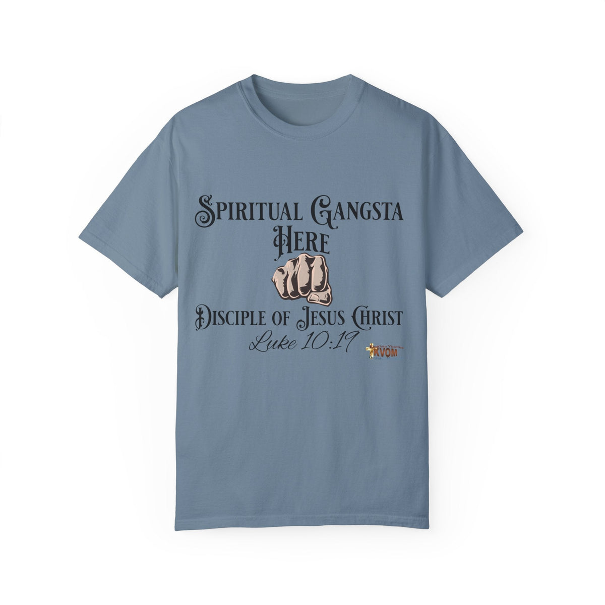 Spiritual Gangsta Unisex Relaxed Fit T-shirt Light Fist-KVOM