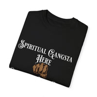 Spiritual Gangsta Unisex Relaxed T-shirt Blk Fist-KVOM