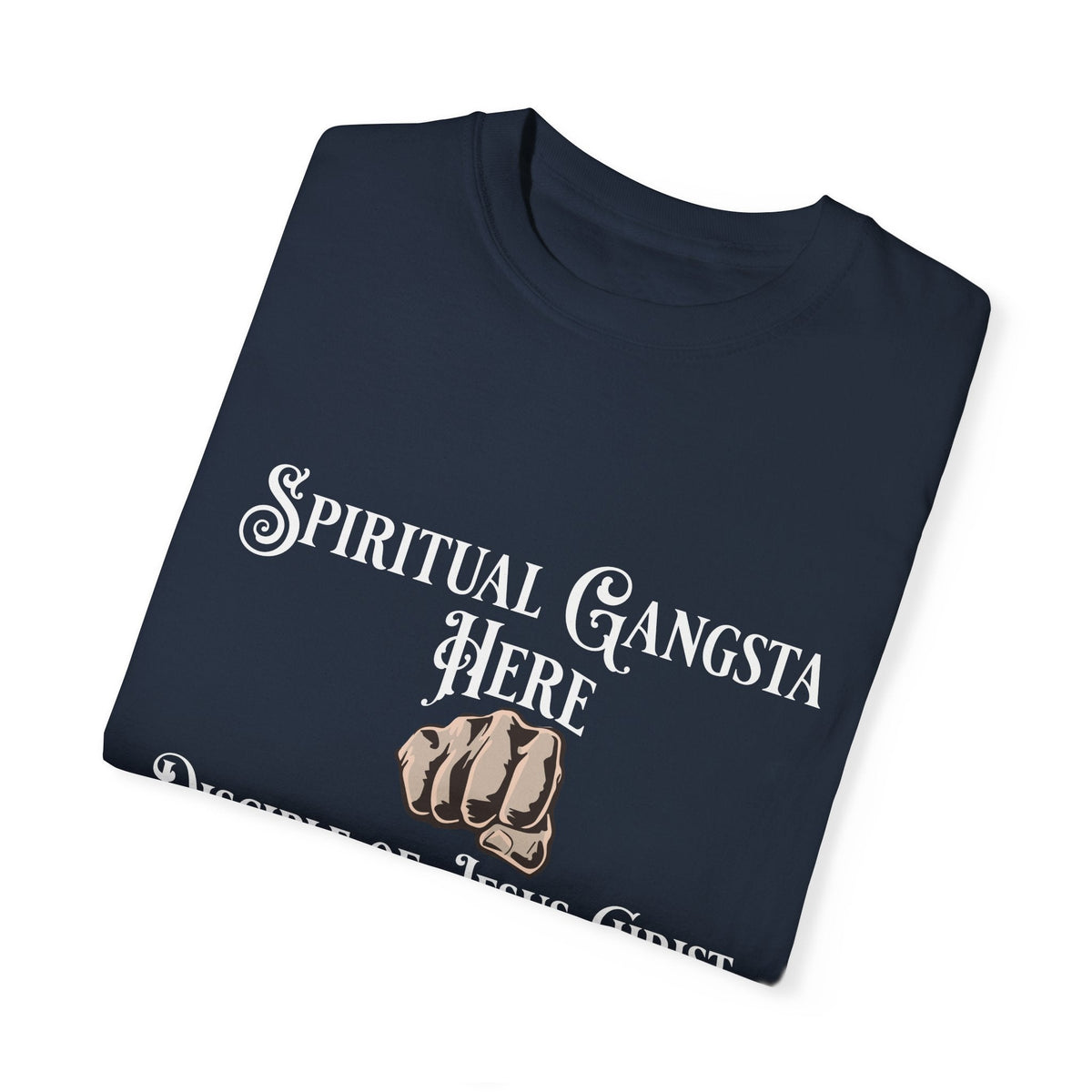 Spiritual Gangsta Unisex Relaxed T-shirt Light Fist-KVOM