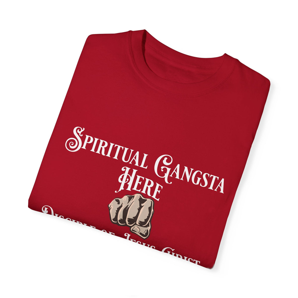 Spiritual Gangsta Unisex Relaxed T-shirt Light Fist-KVOM