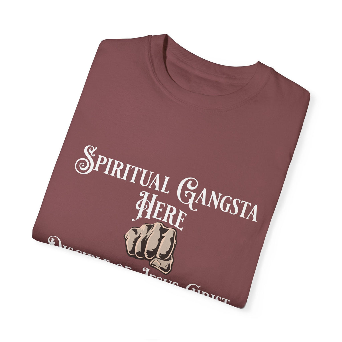 Spiritual Gangsta Unisex Relaxed T-shirt Light Fist-KVOM