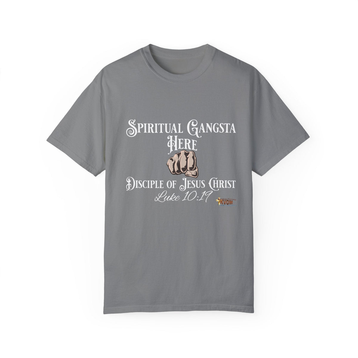 Spiritual Gangsta Unisex Relaxed T-shirt Light Fist-KVOM