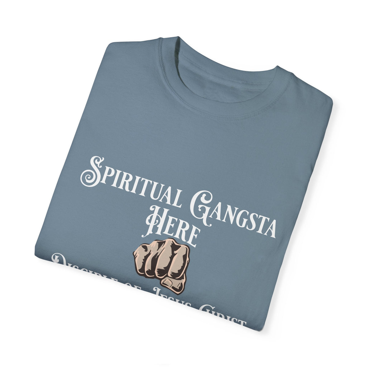 Spiritual Gangsta Unisex Relaxed T-shirt Light Fist-KVOM