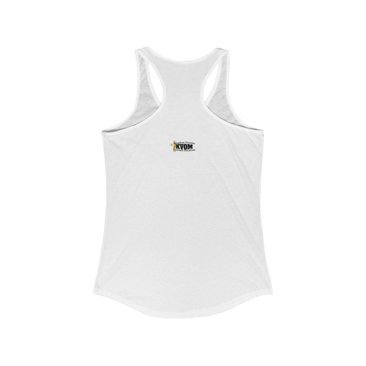 Spiritual Warrior Warning Women's Racerback Tank-KVOM